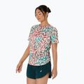 Női ASICS Road All Over Print Top nyírfa futópóló 4