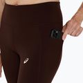 Női futó leggings ASICS Nagino Run állítható szoros kávé ASICS Nagino Run állítható szoros kávé 5