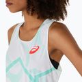 Női ASICS Light Knit Singlet megnyugtató tengeri futópóló 5