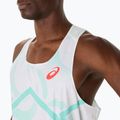 Férfi ASICS Light Knit Singlet nyugtató tengeri futópóló 5
