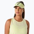 Női ASICS Nagino Run állítható tank huddle sárga heather futópóló 4