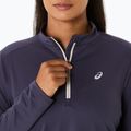 Női hosszú ujjú futófelső ASICS Icon 1/2 Zip LS Top indigo fog 4