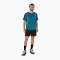 ASICS férfi futópóló Fujitrail Elite Top atlantis kék/szászöld 2