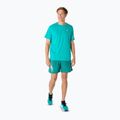 Férfi futópóló ASICS Icon SS Top wave teal 2