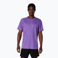 Férfi ASICS Metarun SS Top futópóló edo lila
