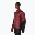 Férfi ASICS Road Winter sötétvörös planet futókabát 4