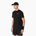 Férfi ASICS Court Top teljesítmény teniszpóló fekete 4