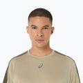 ASICS férfi futópóló Fujitrail Elite Top khaki/hangyász zöld 5