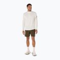 Férfi ASICS Icon LS 1/2 Zip krémszínű hosszú ujjú futócipő 2