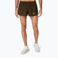 Férfi ASICS Core Split Short barna kő futónadrág