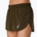 Férfi ASICS Core Split Short barna kő futónadrág 5