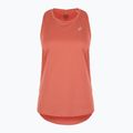 Női Asics Core Tank sötét rózsaszín agyag futópóló 7