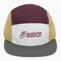 ASICS 5 Panel köpenyzöld/sötét ribizli/citromfű baseball sapka 2
