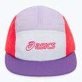 ASICS 5 Panel flash piros/edo lila/sötétlila baseball sapka 2