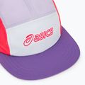 ASICS 5 Panel flash piros/edo lila/sötétlila baseball sapka 3