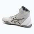 ASICS Matcontrol 3 fehér/pisztolymetál birkózócipő 3