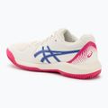 Női teniszcipő Asics Gel-Dedicate 8 Clay W krém/sötét kobalt 3