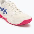 Női teniszcipő Asics Gel-Dedicate 8 W krém/sötét kobalt 7