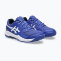 Asics Gel-Dedicate 8 GS Jr gyermek teniszcipő sötét kobalt/fehér 3