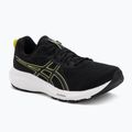 ASICS Gel-Contend 9 férfi futócipő fekete/citron