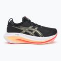 ASICS Gel-Nimbus 27 férfi futócipő fekete/kakk színű 2