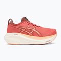 Asics Gel-Nimbus 27 női futócipő sötét rózsaszín agyag/narancs izzó 2