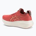 Asics Gel-Nimbus 27 női futócipő sötét rózsaszín agyag/narancs izzó 3