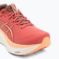 Asics Gel-Nimbus 27 női futócipő sötét rózsaszín agyag/narancs izzó 7