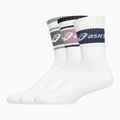 ASICS Logo Crew zokni 3 pár emlékmű kék/indigó köd/bodros piros 2
