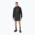 ASICS férfi Fujitrail Packable Windbreaker teljesítményű fekete futókabát 2