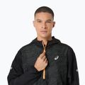 ASICS férfi Fujitrail Packable Windbreaker teljesítményű fekete futókabát 5