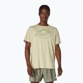 ASICS férfi Fujitrail Logo SS futópóló khaki színben