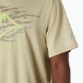 ASICS férfi Fujitrail Logo SS futópóló khaki színben 6