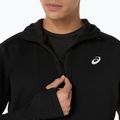 Férfi ASICS Road Winter Hoodie teljesítmény fekete futó melegítőfelső 8