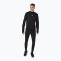 Férfi ASICS Road Winter Seamless teljesítmény fekete hosszú ujjú futócipő 4