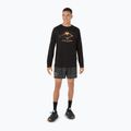 ASICS férfi futó hosszú ujjú Fujitrail logo LS teljesítmény fekete 2