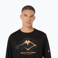 ASICS férfi futó hosszú ujjú Fujitrail logo LS teljesítmény fekete 5