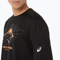 ASICS férfi futó hosszú ujjú Fujitrail logo LS teljesítmény fekete 6