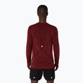 Férfi ASICS Road Seamless LS sötétvörös planet futó hosszú ujjú ruha 3
