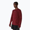 Férfi ASICS Road Seamless LS sötétvörös planet futó hosszú ujjú ruha 4