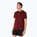 Férfi ASICS Road Seamless sötétvörös planet futópóló 4