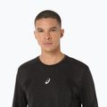 Férfi ASICS Road Seamless LS teljesítmény fekete hosszú ujjú futócipő 5