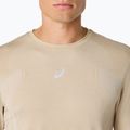 Férfi ASICS Road Seamless LS krémszínű hosszú ujjú futócipő 5