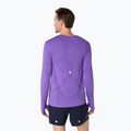 Férfi ASICS Road Seamless LS edo lila hosszú ujjú futócipő 3