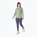 Női ASICS Road Seamless LS futó hosszú ujjú emlékmű kék/suttogó zöld 2