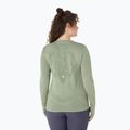 Női ASICS Road Seamless LS futó hosszú ujjú emlékmű kék/suttogó zöld 3