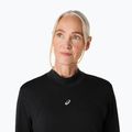 Női ASICS Road Winter Seamless teljesítmény fekete hosszú ujjú futócipő 5