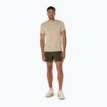 Férfi ASICS Road Seamless krémszínű futópóló 2