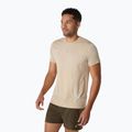 Férfi ASICS Road Seamless krémszínű futópóló 4