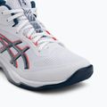 ASICS férfi röplabda cipő Netburner Ballistic FF 4 fehér/makó kék 7